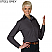 Steel Grey - Edwards Ladies Poplin Long Sleeve Blouse # 5295-079