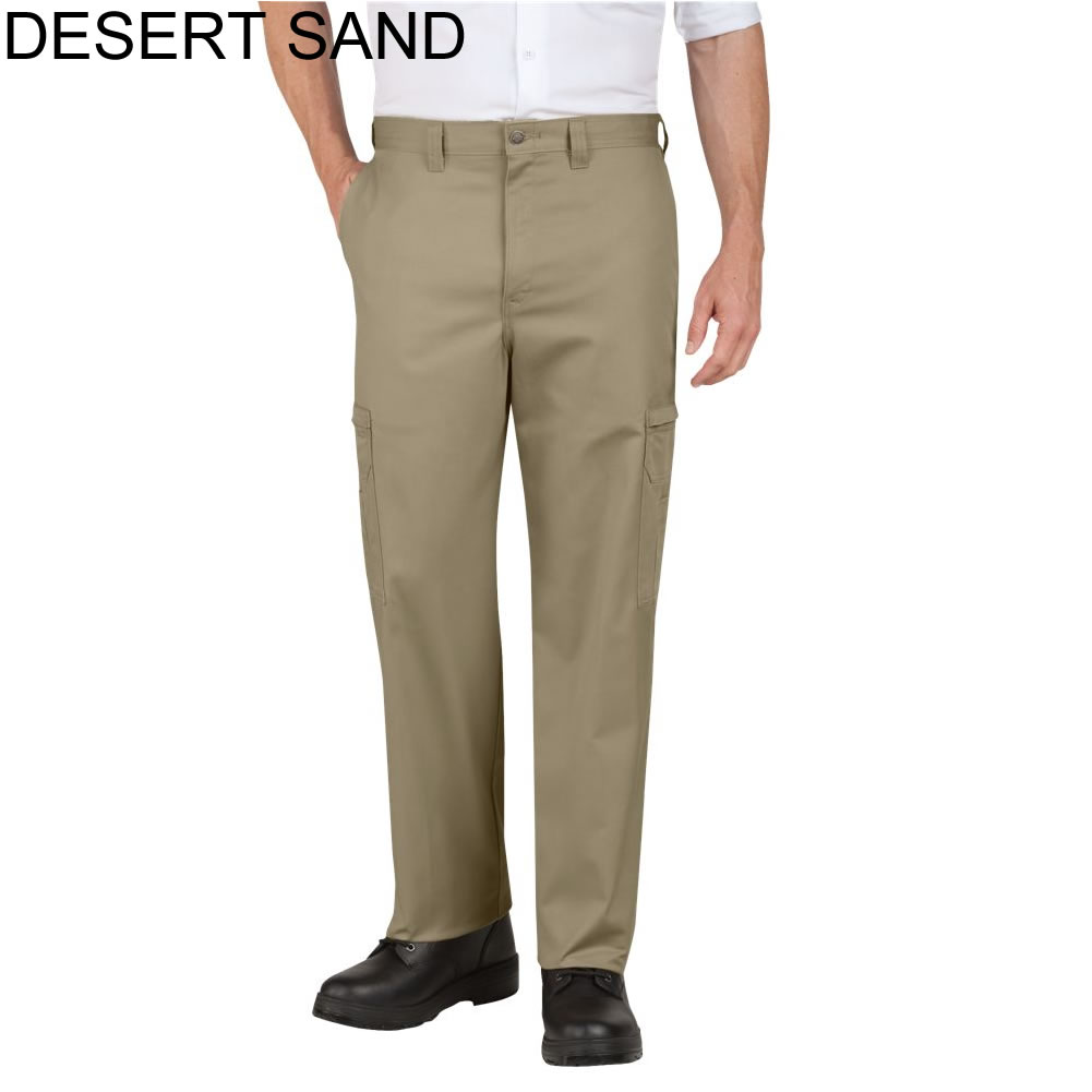 Dickies LP337 Men's Industrial Cotton Cargo Pants - Relaxed Fit ...