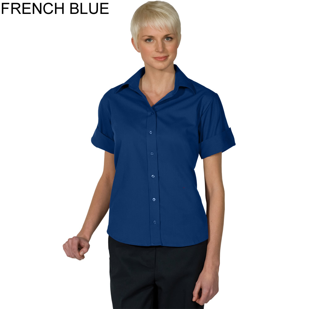 Edwards Women's Poplin Short Sleeve Shirt - 5245