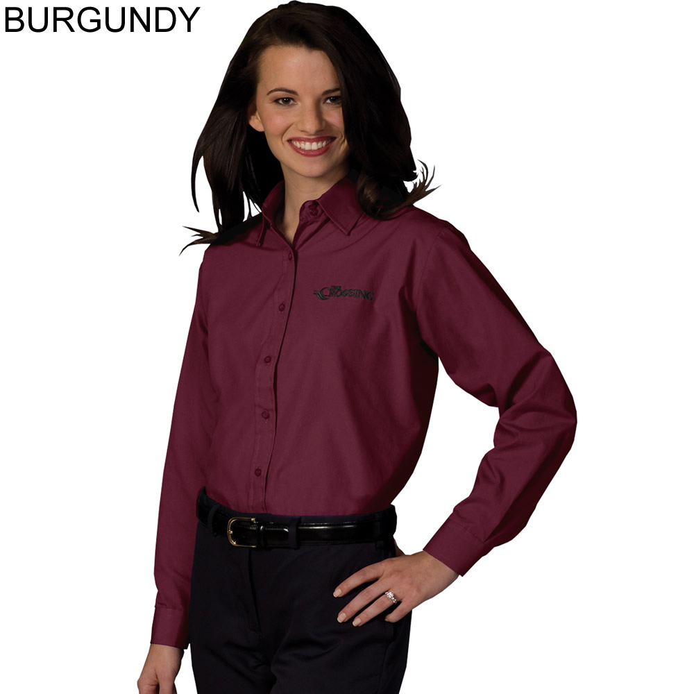 Edwards Women's Long Sleeve Broadcloth Shirt - 5363