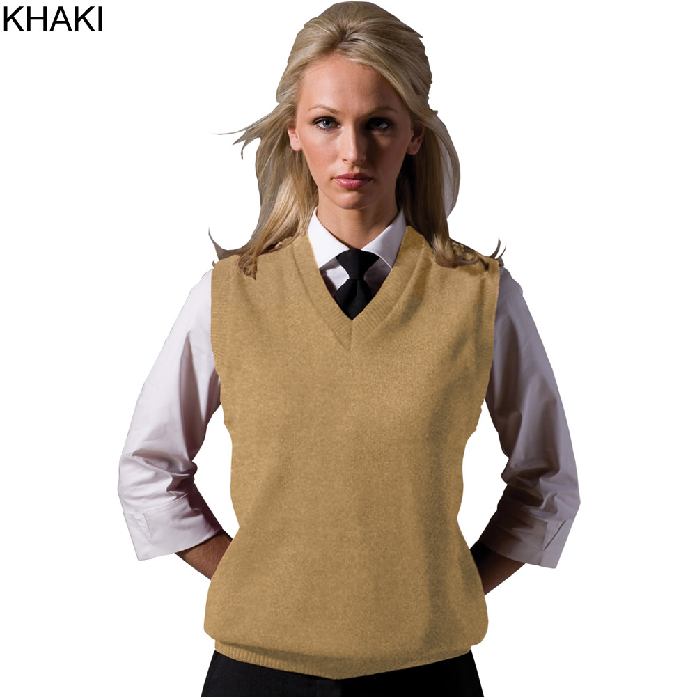Edwards Women's Acrylic VNeck Sweater Vest 561