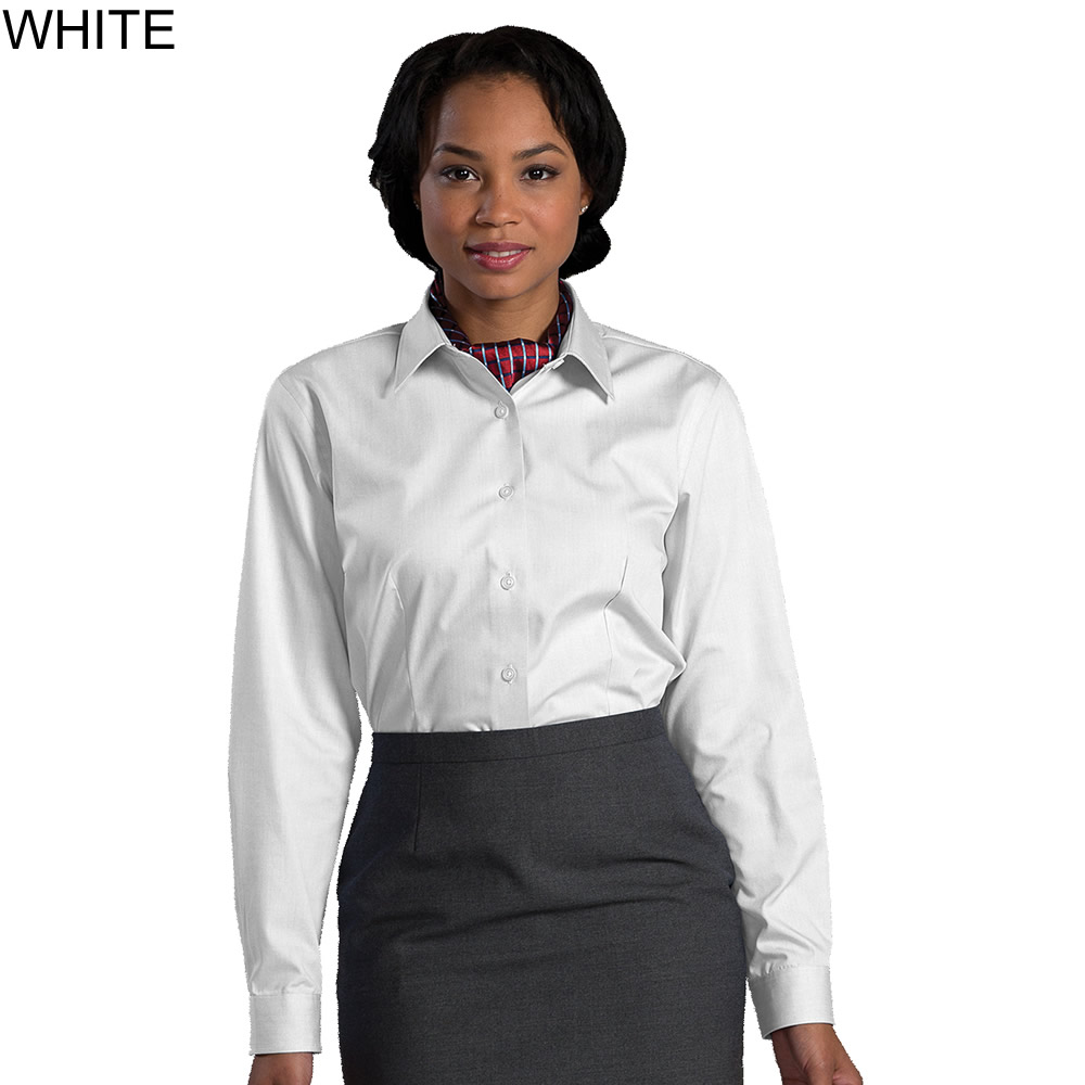 Edwards Ladies' Non-Iron Dress Long Sleeve Shirt - 5978
