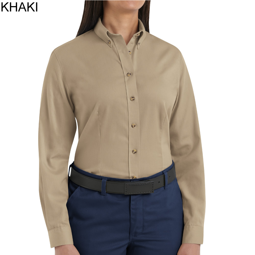 Red Kap Women's Meridian Performance Long Sleeve Twill Shirt - 1T11
