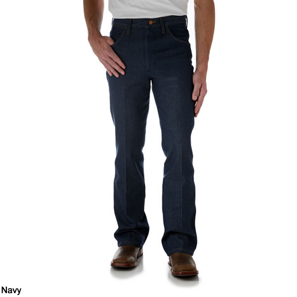 Wrangler 0935NAV Traditional Slim Fit Boot Jeans