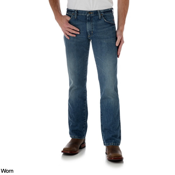 Wrangler 77MWZ Wrangler Premium Patch Slim Fit 77 Jeans - 77MWZWO Worn In