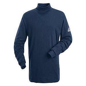 Bulwark Excel-FR Tagless Long Sleeve Mock Turtleneck - SEK2