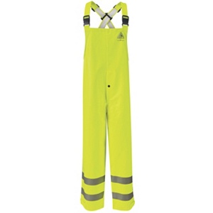 Bulwark Hi-Visibility Flame-Resistant Rain Bib Overall HRC2 - BXN4YE