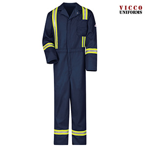 Bulwark CECT Men's Classic Coverall - Flame Resistant Reflective Trim