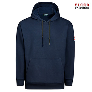Bulwark SEB4 Men's Flame Resistant Fleece Hoodie Pullover Sweatshirt