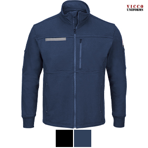 Bulwark SEZ2 Men's Zip-Up Jacket - Fleece Flame-Resistant