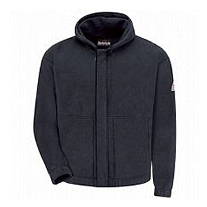Bulwark Modacrylic Fleece Zip Front Hooded Sweatshirt - SMH6NV