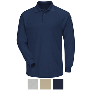 Bulwark COOLTOUCH 2 Classic Long Sleeve Polo Shirt - SMP2