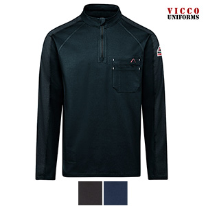 Bulwark STZ2 Men's 1/4 Zip Flex Knit Flame Resistant Jersey