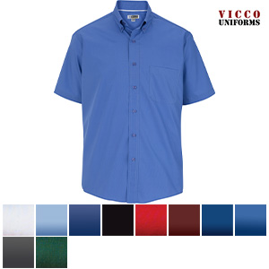 Edwards Poplin Short Sleeve Shirt - 1245