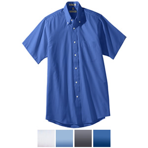 Edwards Men's Short Sleeve Oxford Shirt - 1925