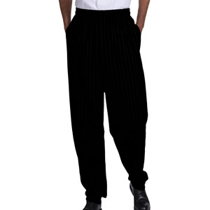 Edwards Traditional Baggy Chef Pant with Elastic Waistband - 2001