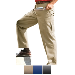 Edwards Men's Flat Front Chino Cargo Pant - 2575