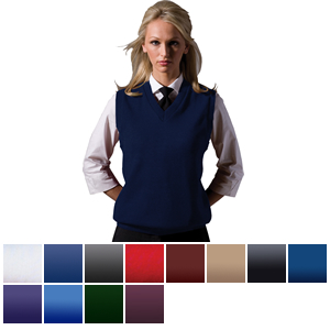 women's v neck sweater vest