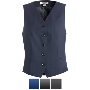 Edwards Ladies' Synergy Washable High-Button Vest - 7526