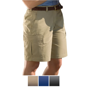 Edwards Ladies Flat Front Cargo Short - 8473