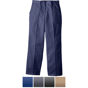 Edwards Ladies' Business Casual Flat Front Chino Pant - 8519