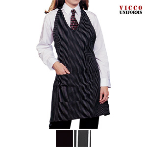 Edwards 9009 V-Neck Bib Apron with Pockets