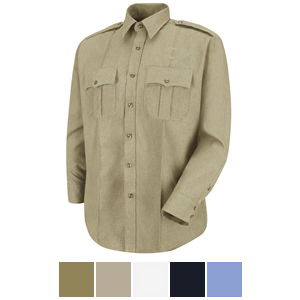 Horace Small Men's Sentry Plus Long Sleeve Shirt With Zipper - HS114