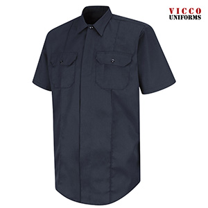 Horace Small HS1430 Men's First Call Concealed Button Front Short Sleeve Shirt