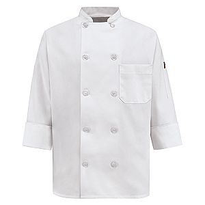 Chef Designs Women's Ten Pearl Button Chef Coat - 0401WH