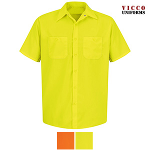 Red Kap SS24 Enhanced Visibility Short Sleeve Shirt