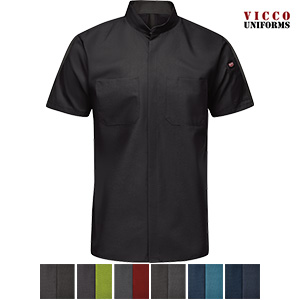 Red Kap SX46 - Men's Pro+ Work Shirt - Short Sleeve with Oilblok and Mimix