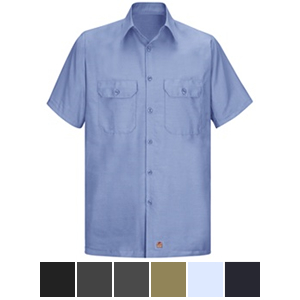 Red Kap SY60 Men's Solid Ripstop Shirt - Short Sleeve