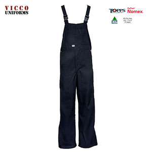 Topps BO05 - Unlined Bib Front Overall - Nomex Flame Resistant