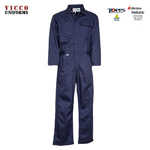 Topps CO11 - Economy Coveralls - Indura 100 Cotton