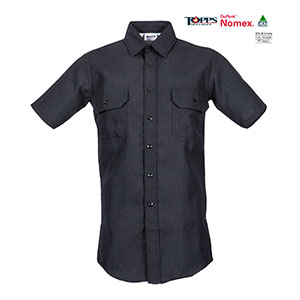 Topps SH16 - Uniform Style Short Sleeve Shirt - Nomex Flame-Resistant Button Front