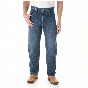 Wrangler Men's PBR Relaxed Fit Authentic Stone Jeans - 26PBRAS