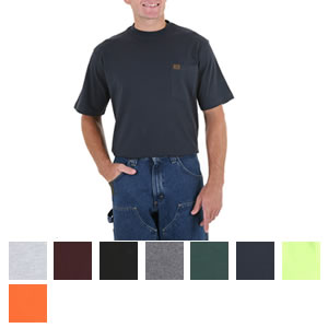 Riggs Workwear by Wrangler Men's Short Sleeve Pocket T-Shirt - 3W700