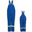 Bulwark Deluxe Insulated Bib Overall with Reflective Trim HRC4 - BNNTRB