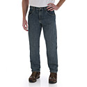 Wrangler Men's Rugged Wear Regular Straight Fit Jeans - 31100