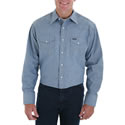 Wrangler Men's Authentic Cowboy Cut Work Western Long Sleeve Shirt - 70136MW