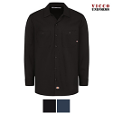 Dickies LL307 Men's Industrial Cotton Work Shirt - Long Sleeve