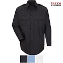 Horace Small HS15 - Men's Poplin Shirt - New Dimension Plus Long Sleeve