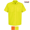 Red Kap SS24 Enhanced Visibility Short Sleeve Shirt