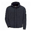 Bulwark Modacrylic Fleece Zip Front Hooded Sweatshirt - SMH6NV