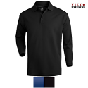 Edwards Unisex Dry Mesh Long Sleeve Polo - 1578