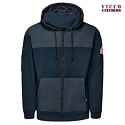Bulwark SMM6 Men's Flame Resistant Full Zip Hoodie Sweatshirt With Face Mask