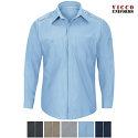 Red Kap SP3A Men's Work Shirt - Long Sleeve Pro Airflow