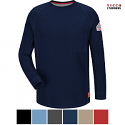 Bulwark QT32 Men's Comfort Knit T-Shirt - iQ Series Flame Resistant Long Sleeve