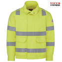 Bulwark JMJ6 Men's Lined Bomber Jacket - Hi-Visibility Flame Resistant