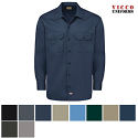 Dickies 574 Men's Work Shirt - Twill, Long Sleeve